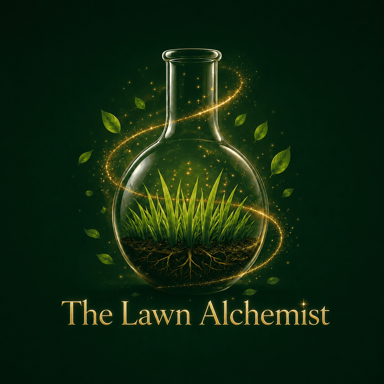 The Lawn Alchemist logo